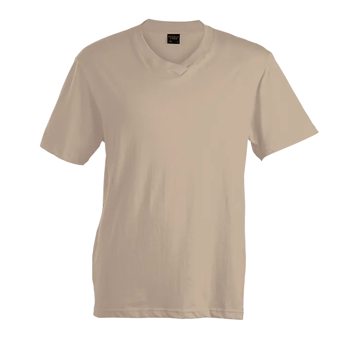 180g Barron V-Neck T-Shirt (TSV180B)