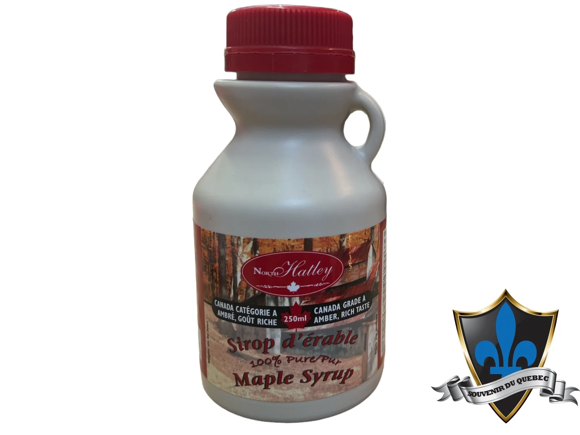 250 ml Canadian Maple syrup plastic Bottle.