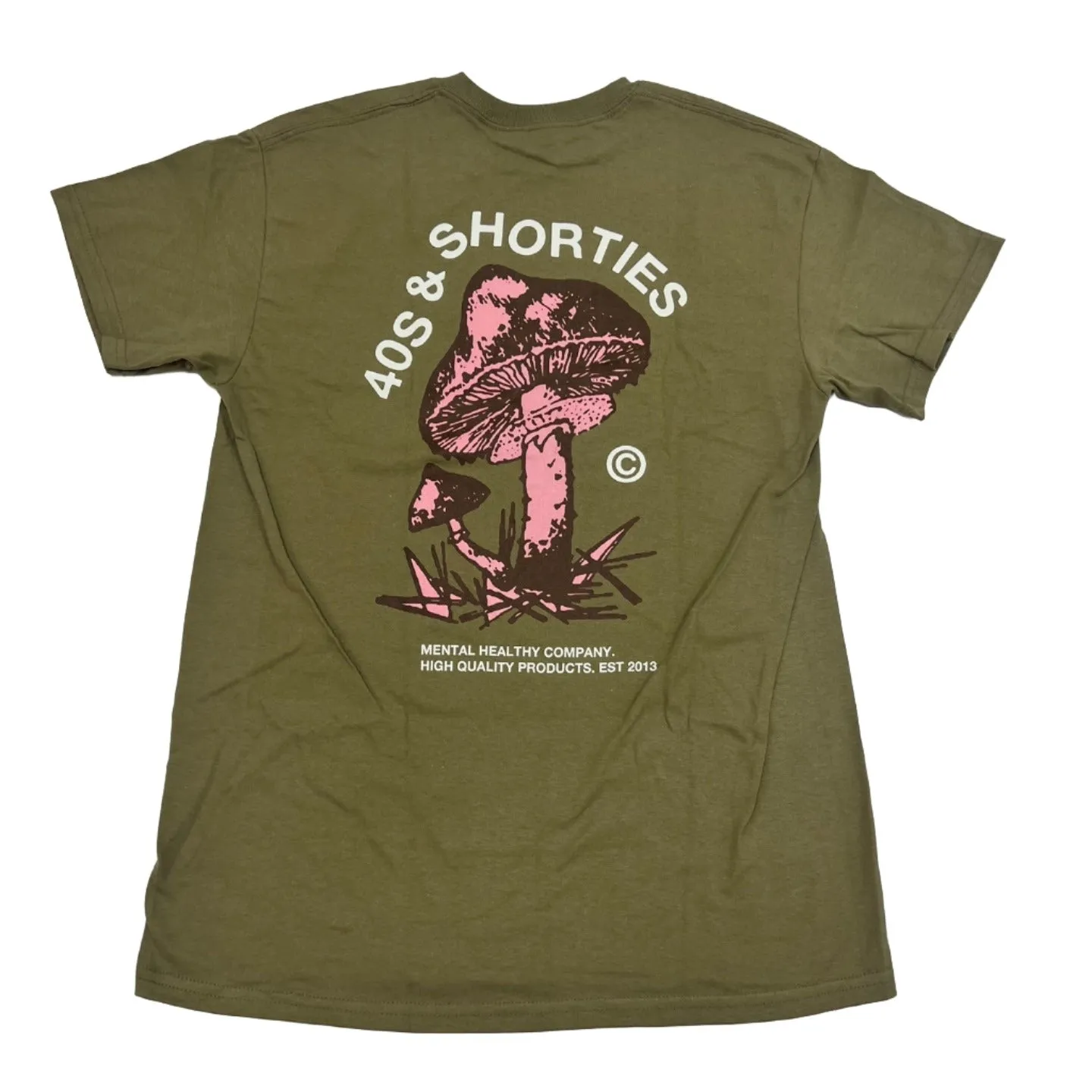 40S AND SHORTIES Shrooming Graphic T-Shirt