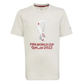 adidas - Kids' (Junior) FIFA World Cup 22 Official Emblem T-Shirt (HD6384)