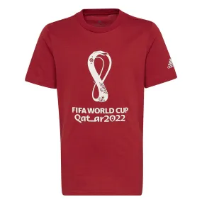 adidas - Kids' (Junior) FIFA World Cup 22 Official Emblem T-Shirt (HD6385)