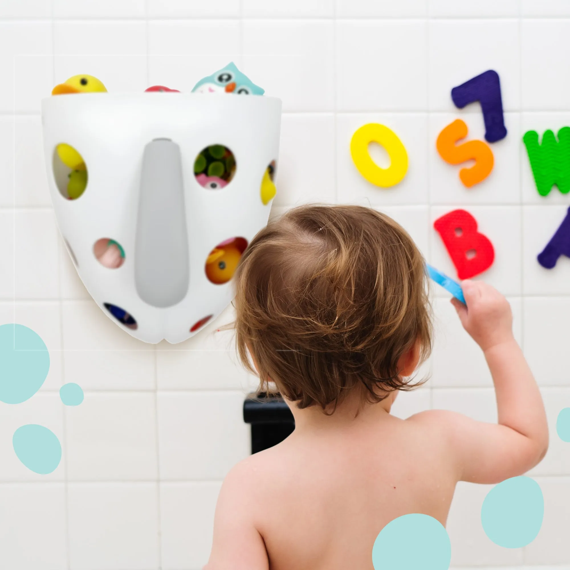 BATH TOY GRABBER & STORAGE