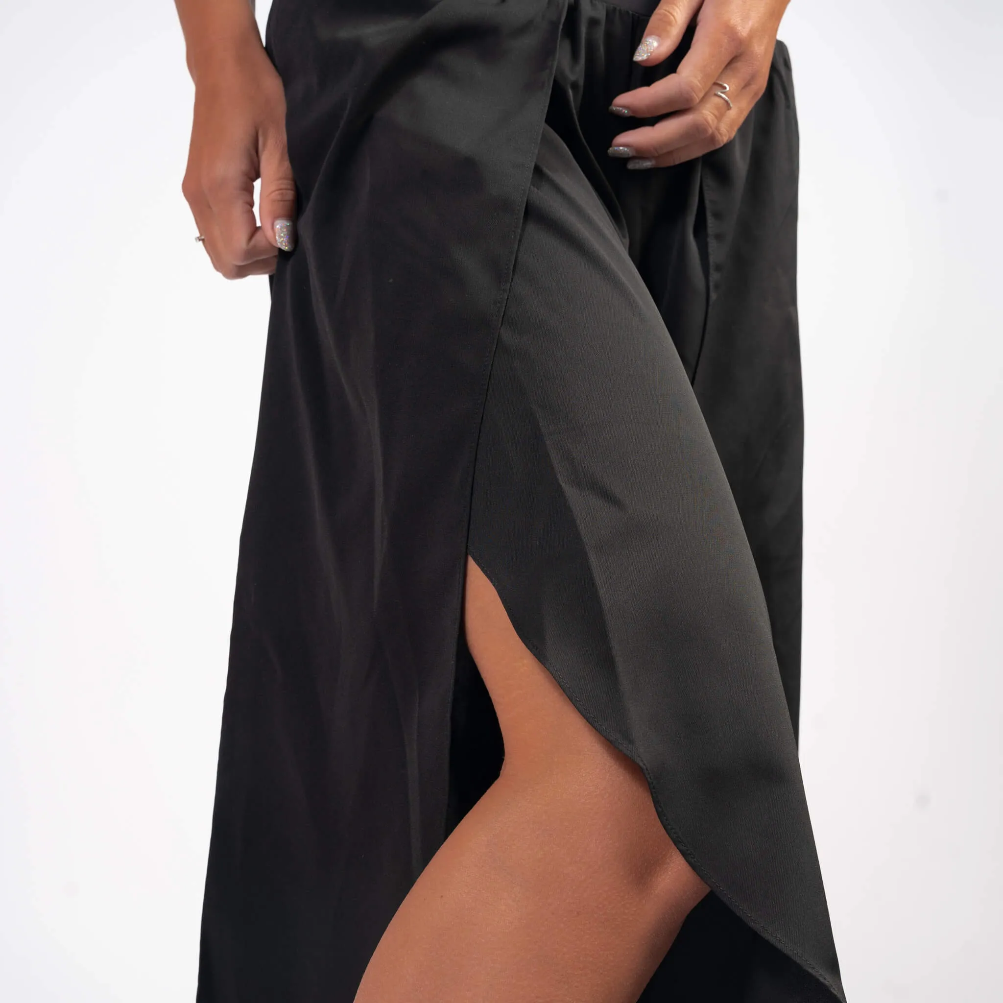 Black Flowy Pants