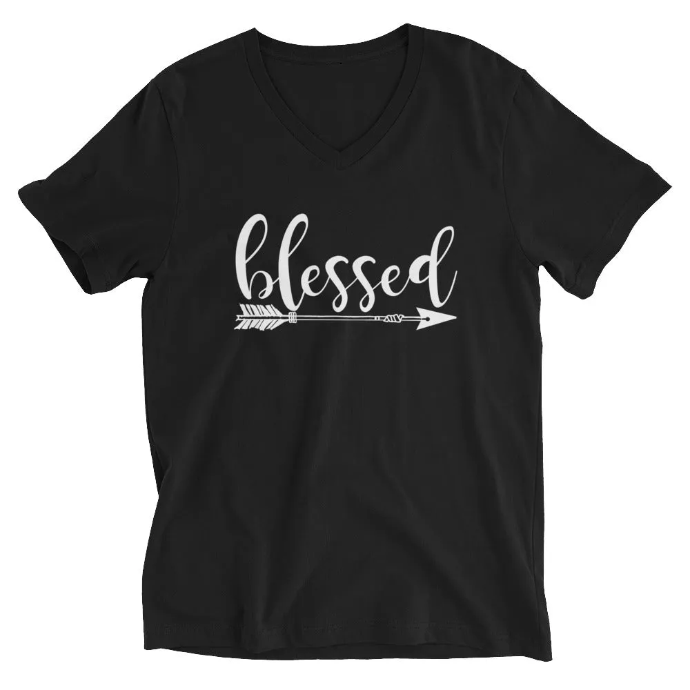 blessed Arrow V-Neck T-Shirt