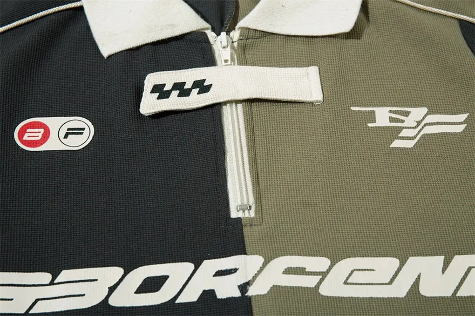 BORFEND Stripe Sports Jersey