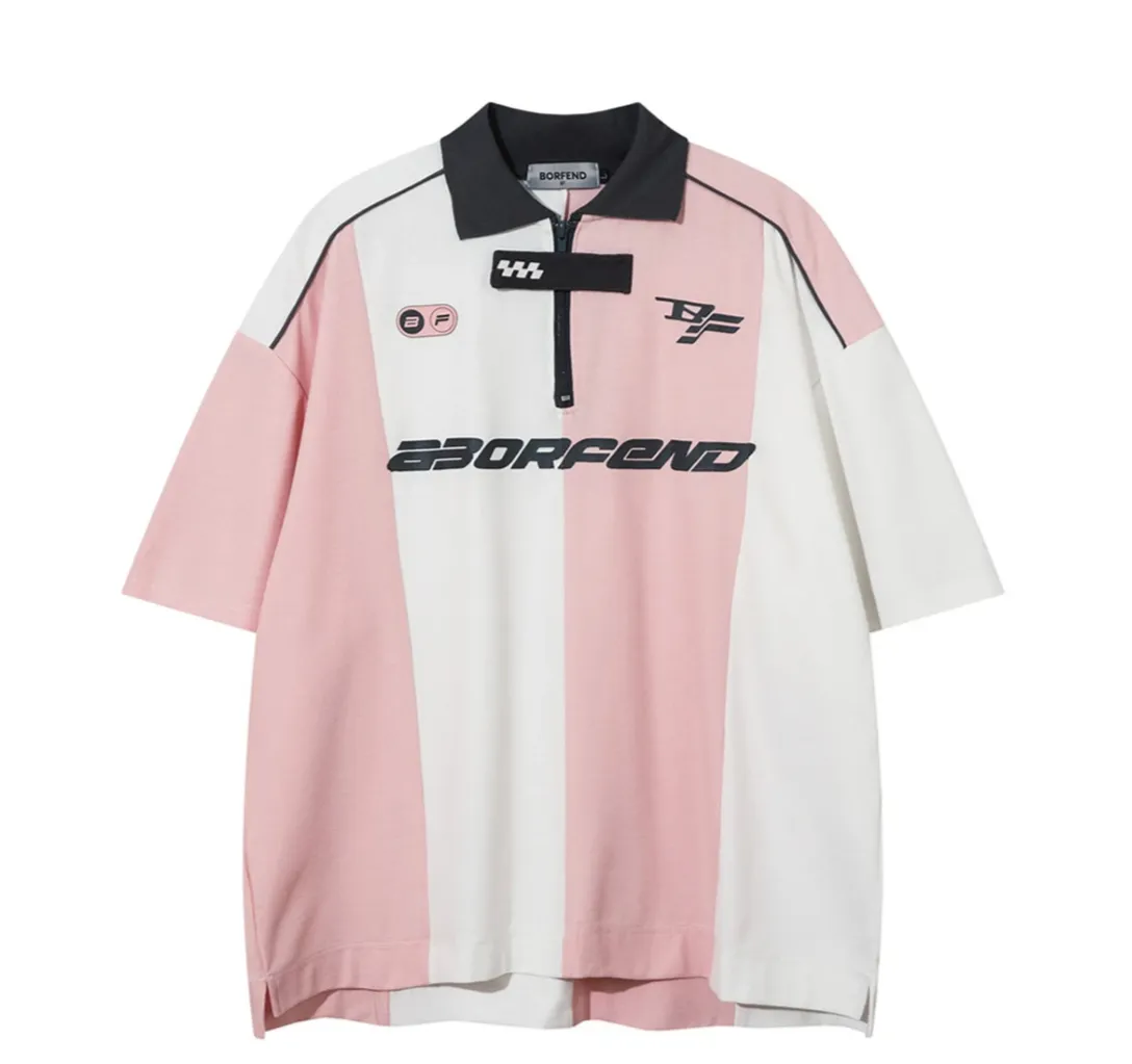 BORFEND Stripe Sports Jersey