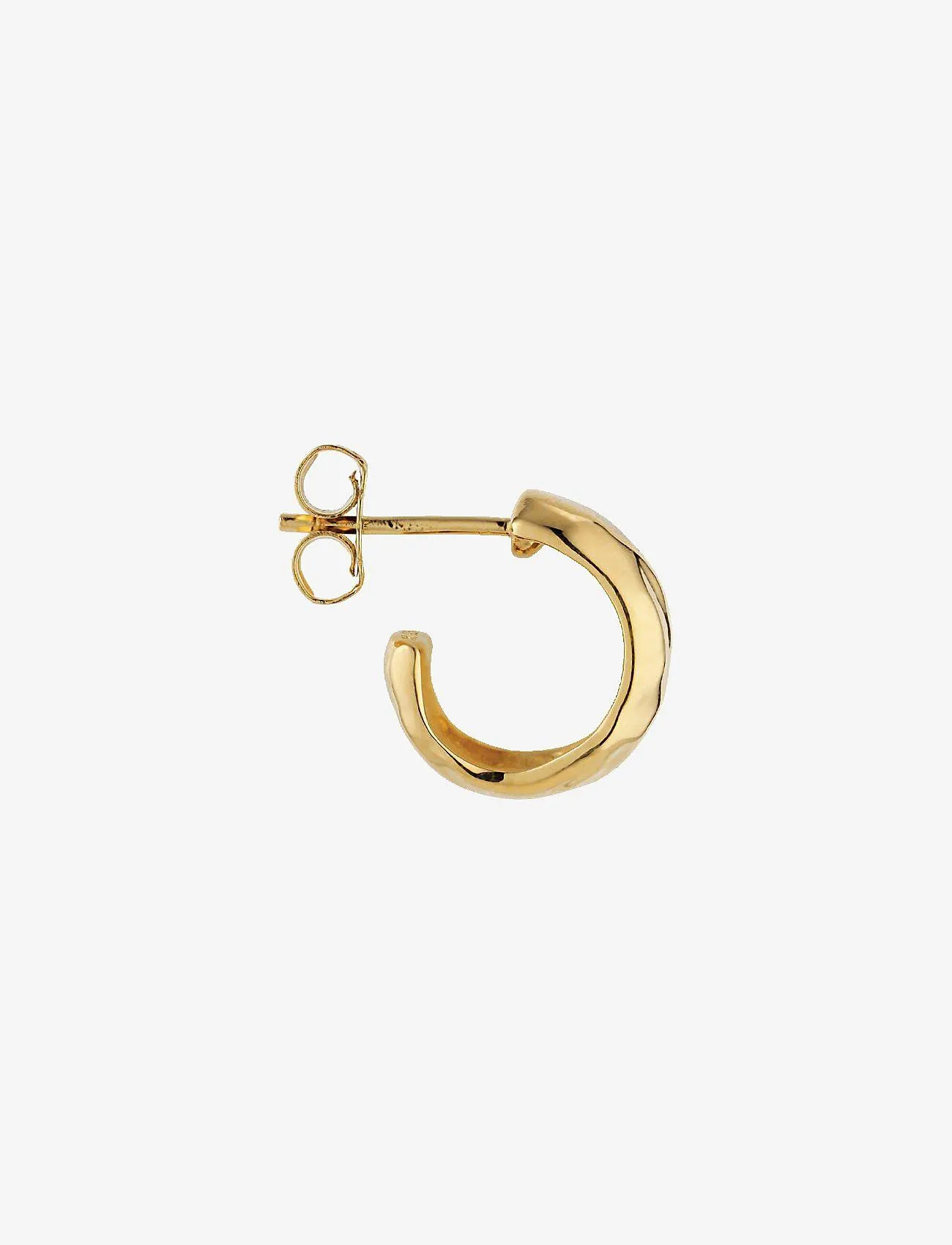 Bruised Heart Hoop Gold