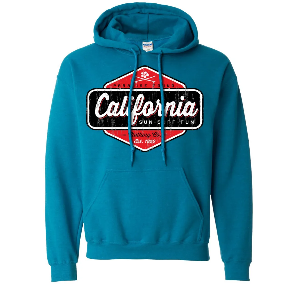 California Paradise Found Sweatshirt Hoodie