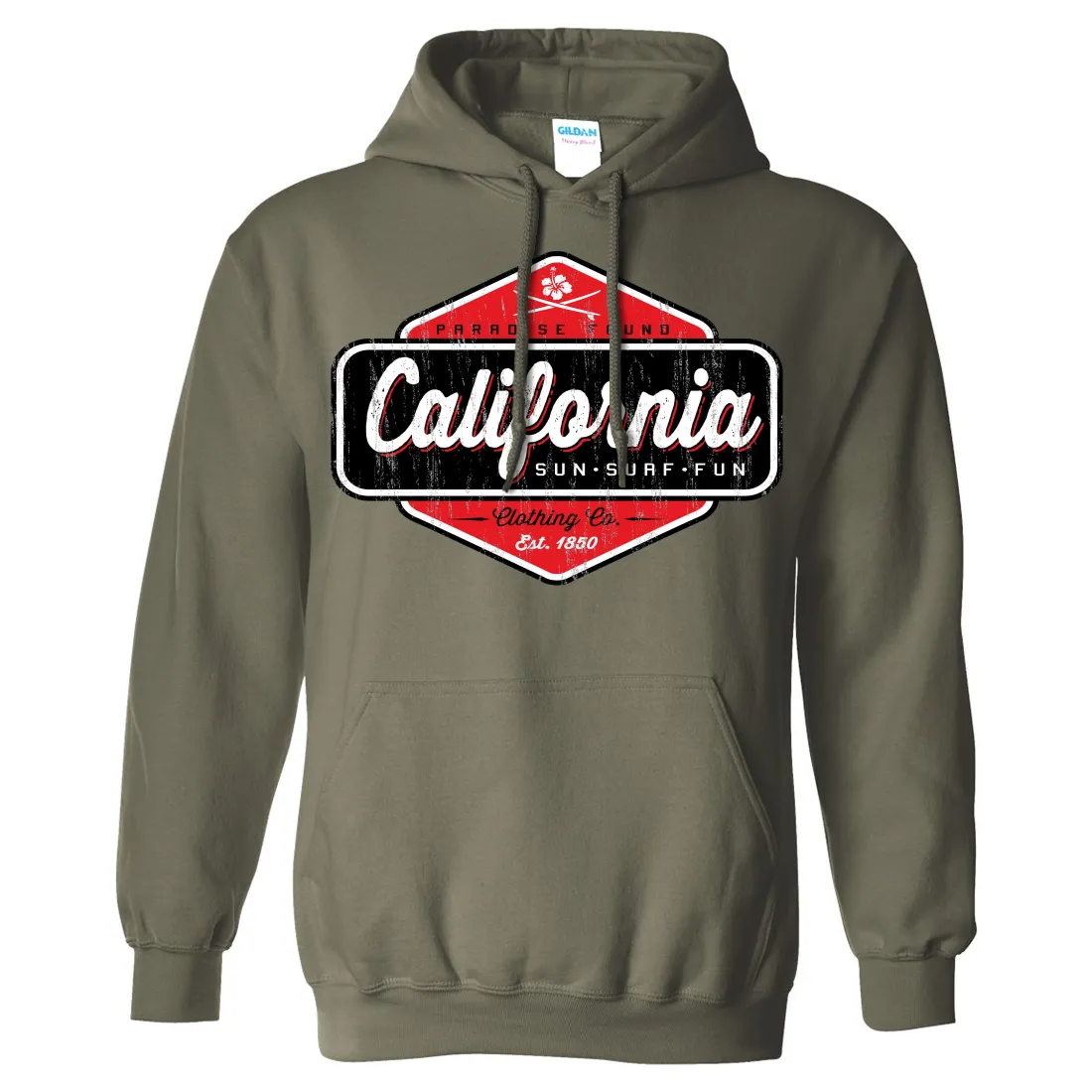 California Paradise Found Sweatshirt Hoodie