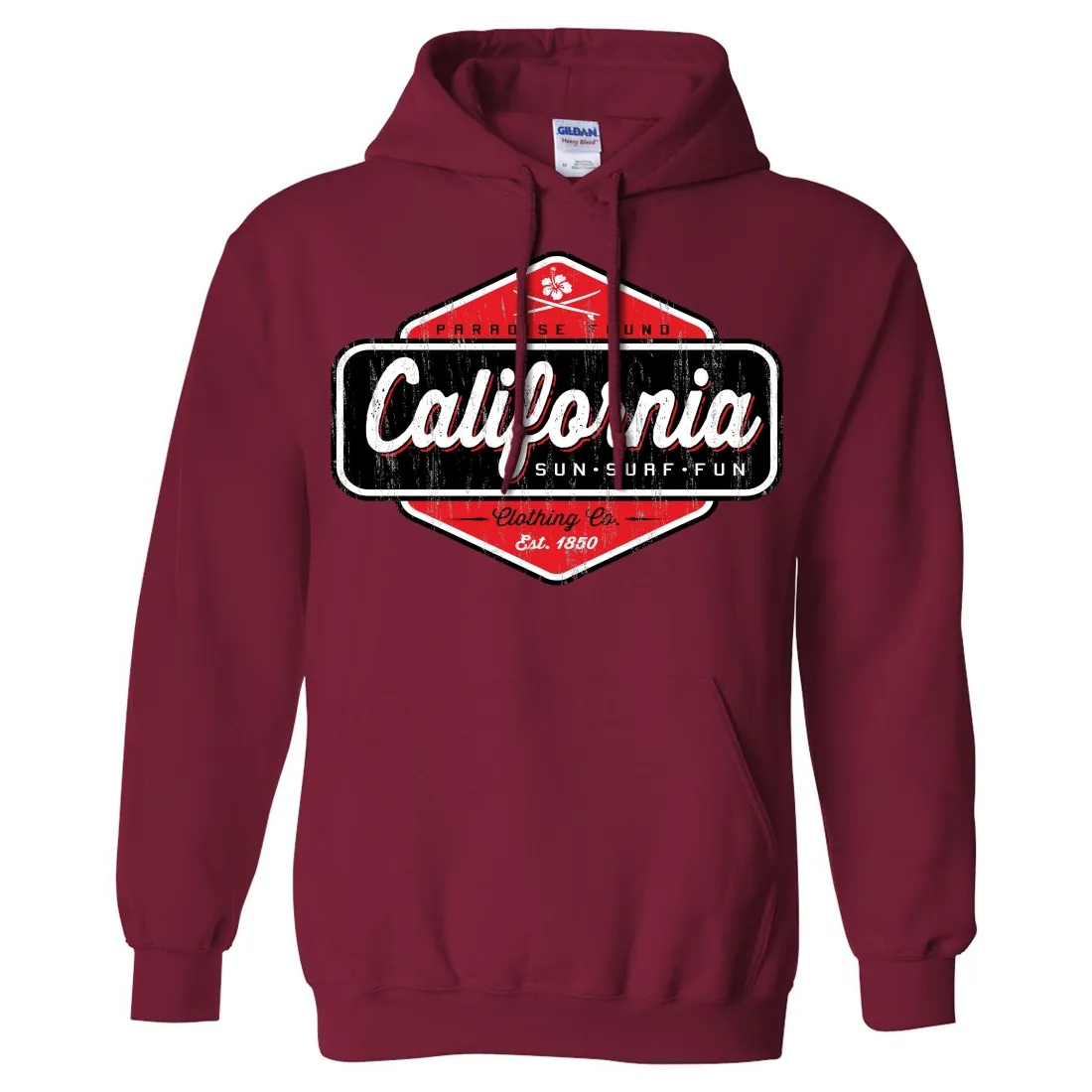 California Paradise Found Sweatshirt Hoodie