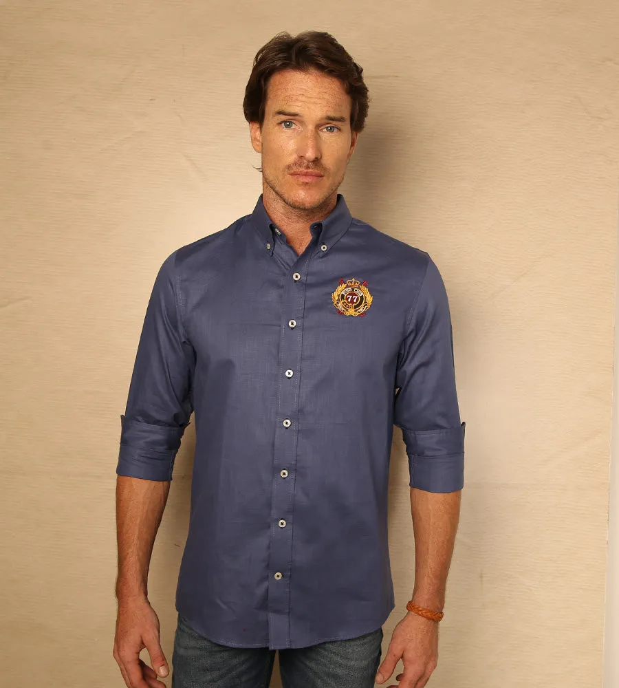 Camisa F/E Azul Oscuro M/L Ref. 115040723