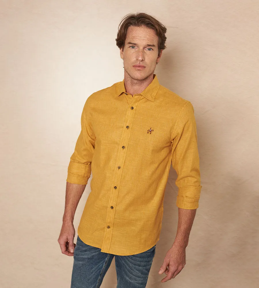 Camisa F/E Mostaza M/L Ref. 115050324