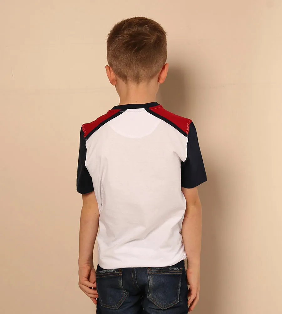 Camiseta Bloques Blanca para Niño Ref. 249030424