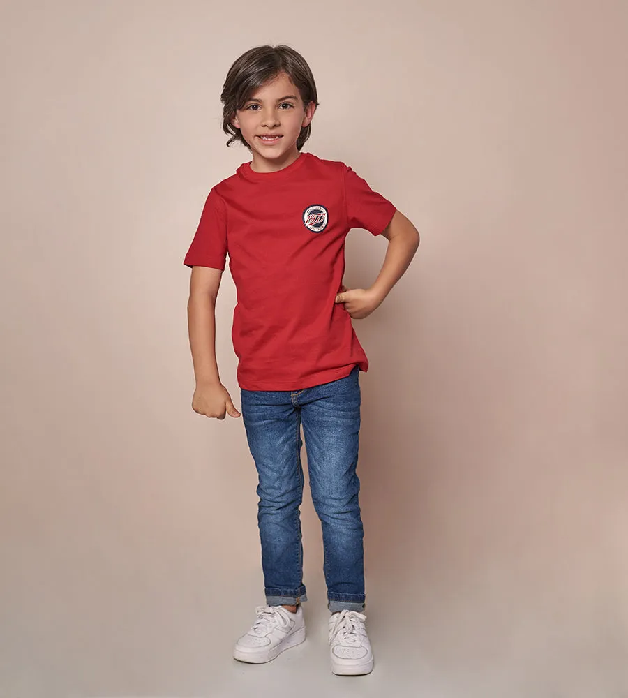 Camiseta Estampada Roja para Niño Ref. 250020923