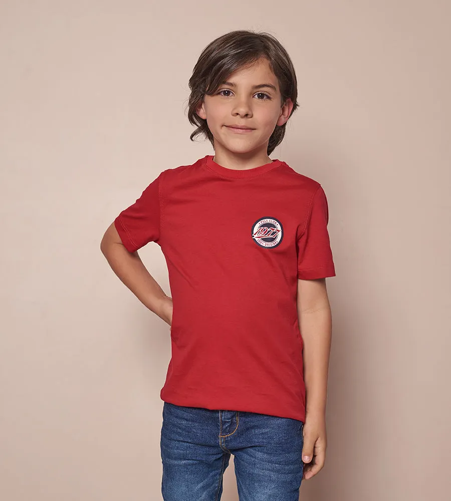 Camiseta Estampada Roja para Niño Ref. 250020923