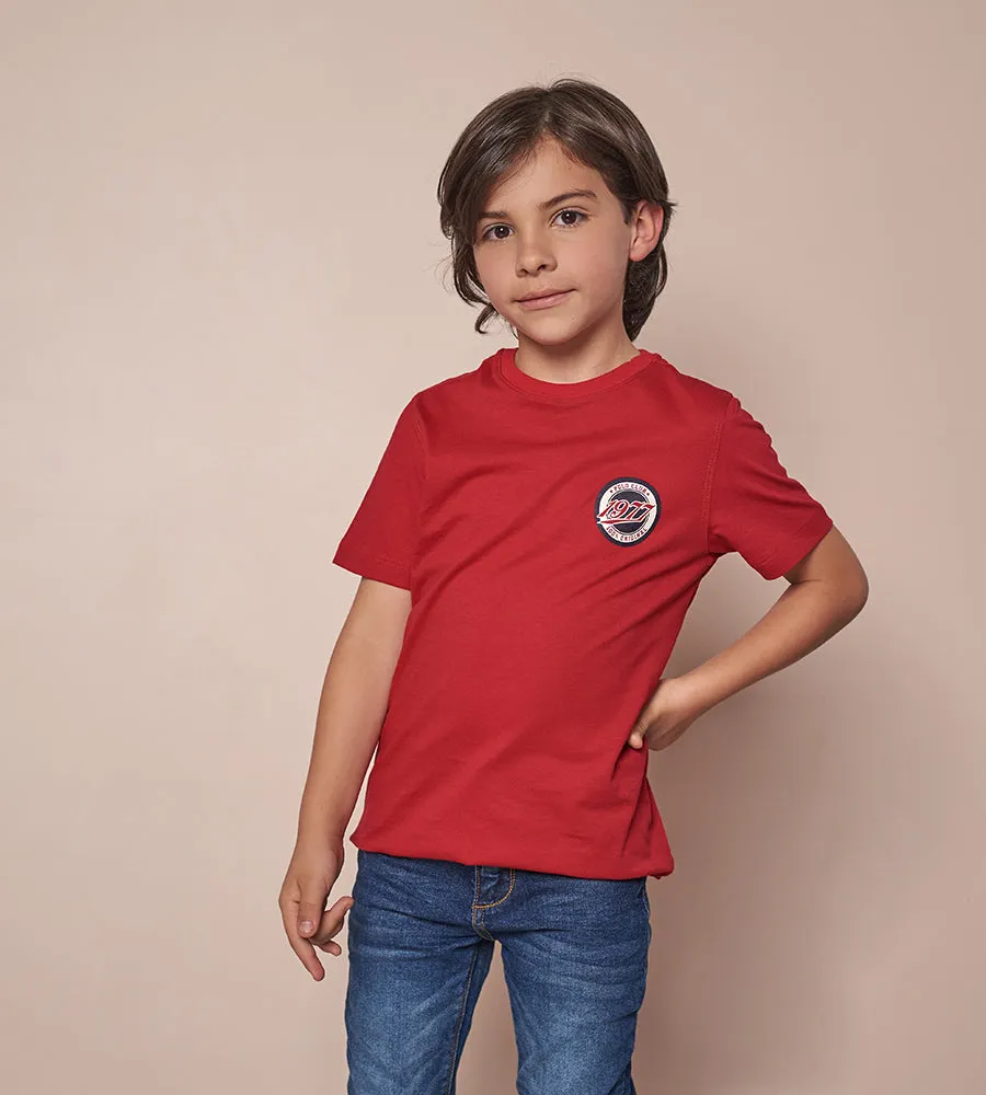 Camiseta Estampada Roja para Niño Ref. 250020923