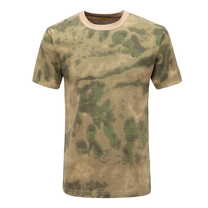 Camouflage Short-sleeved Men's  Quick-drying Tactical T-shirts