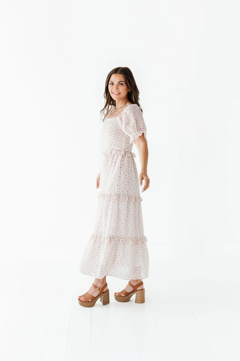 Celeste Ruffle Dress