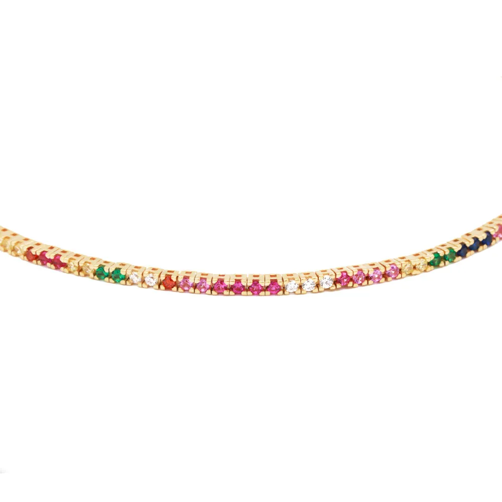 Choker Glow Multicolor