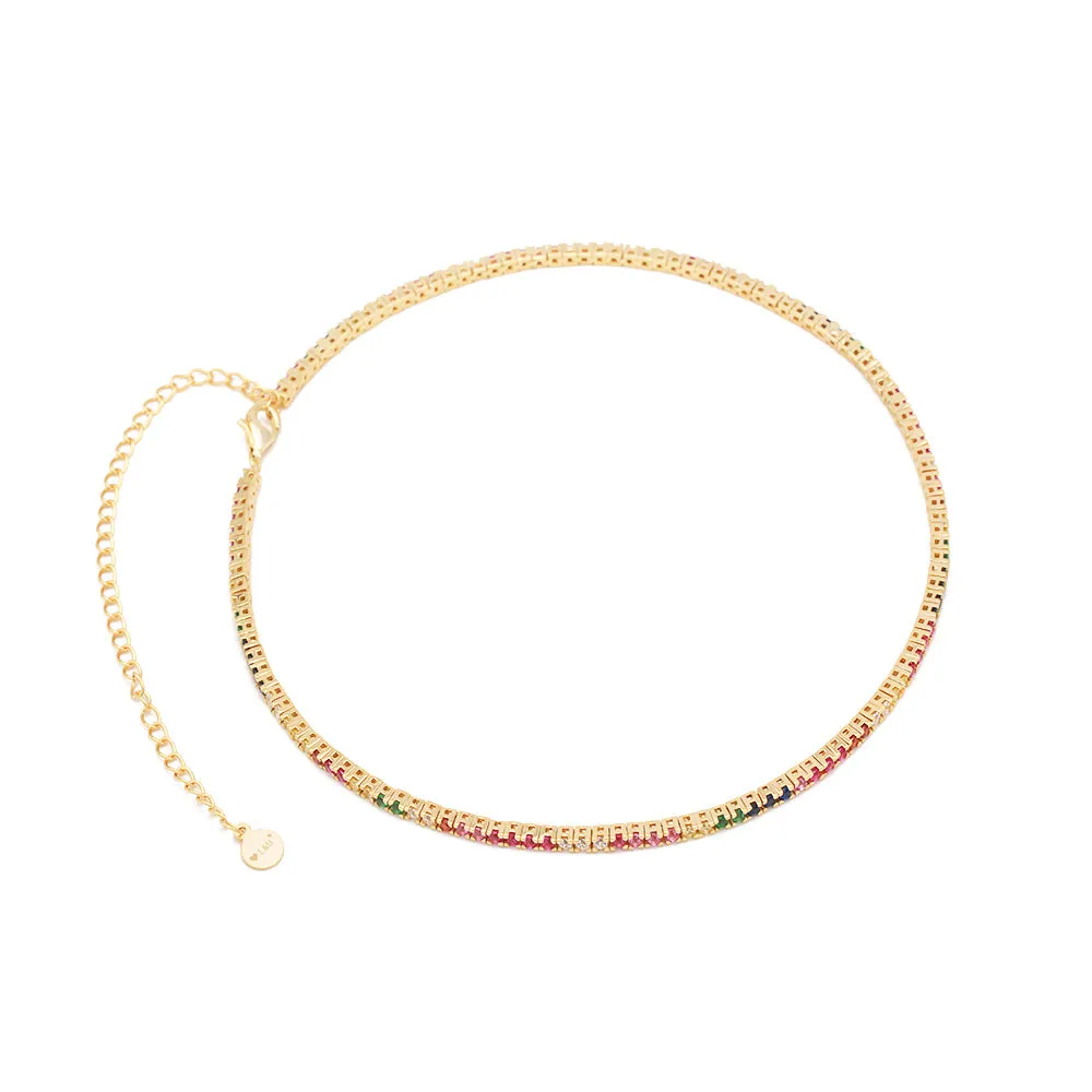 Choker Glow Multicolor