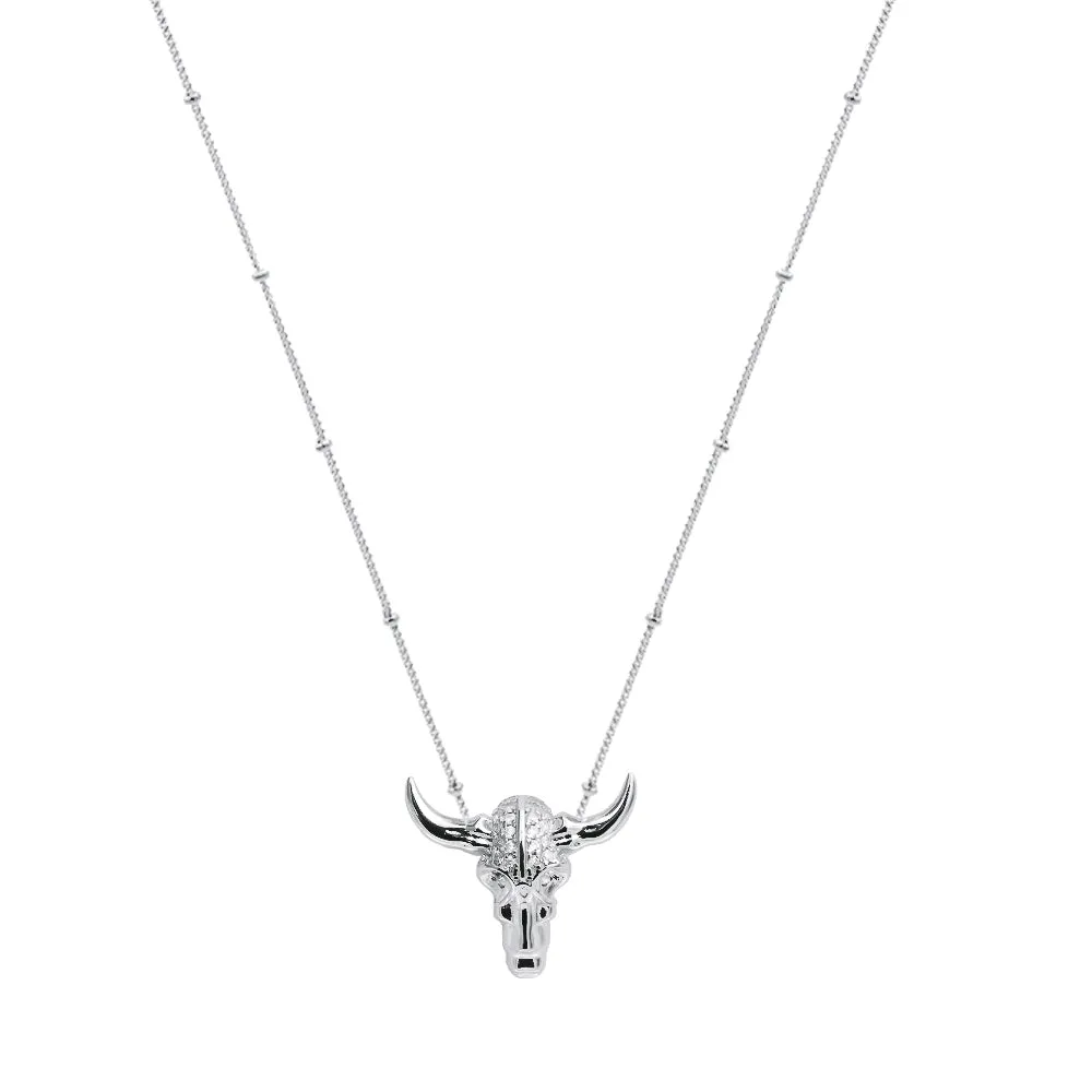 Collar Buffalo Silver