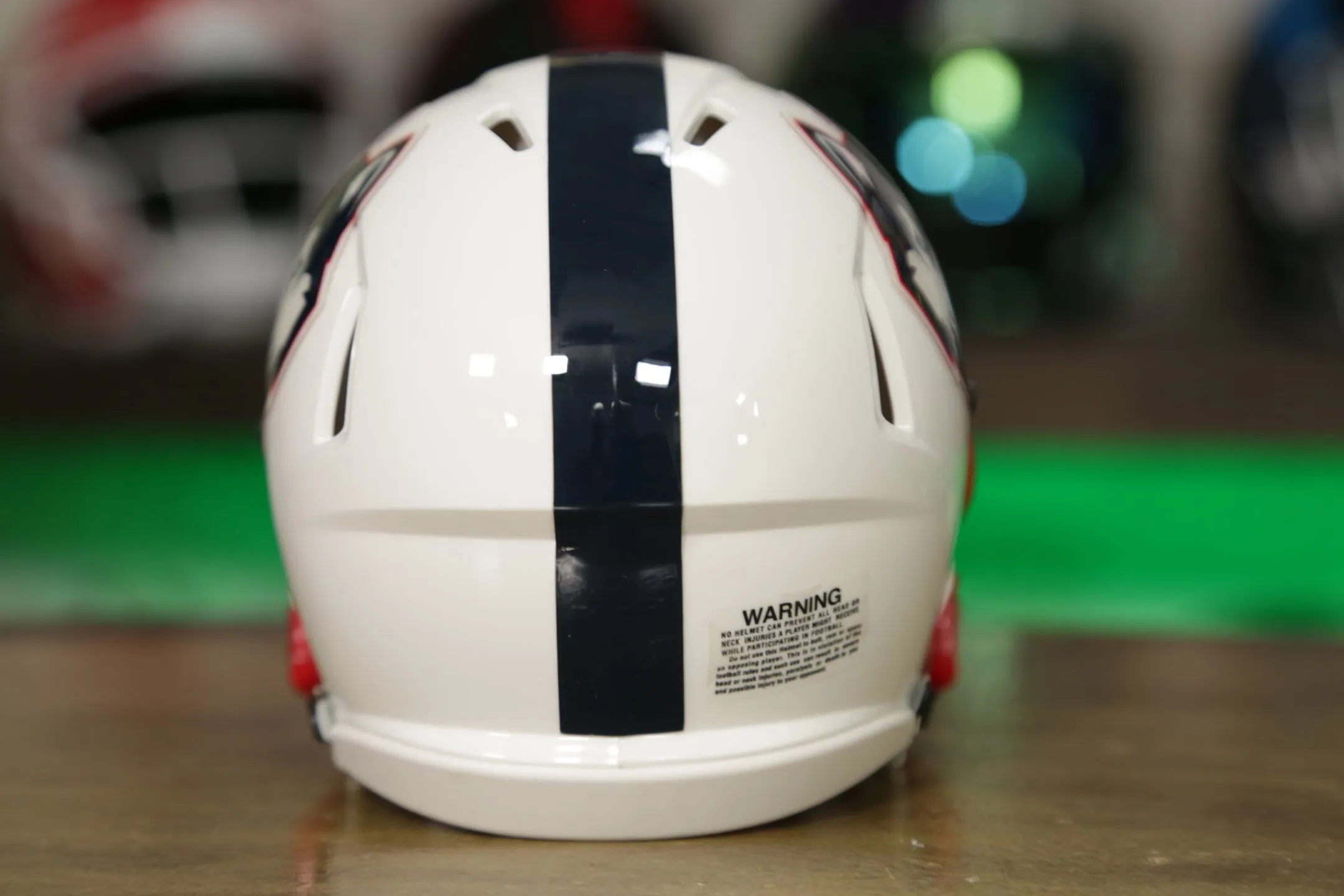 Connecticut Huskies Riddell Speed Mini Helmet - White