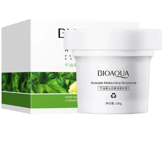 Crema Exfoliante Natural de Aguacate BioAQUA