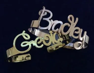 DBY9 Kids - Girlie Name Bangle