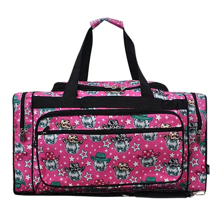 Disco Cowgirl NGIL Canvas 23 Duffle Bag