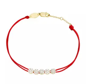 Disk String Bracelet