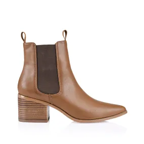 Filo Chelsea Ankle Boots - Tan