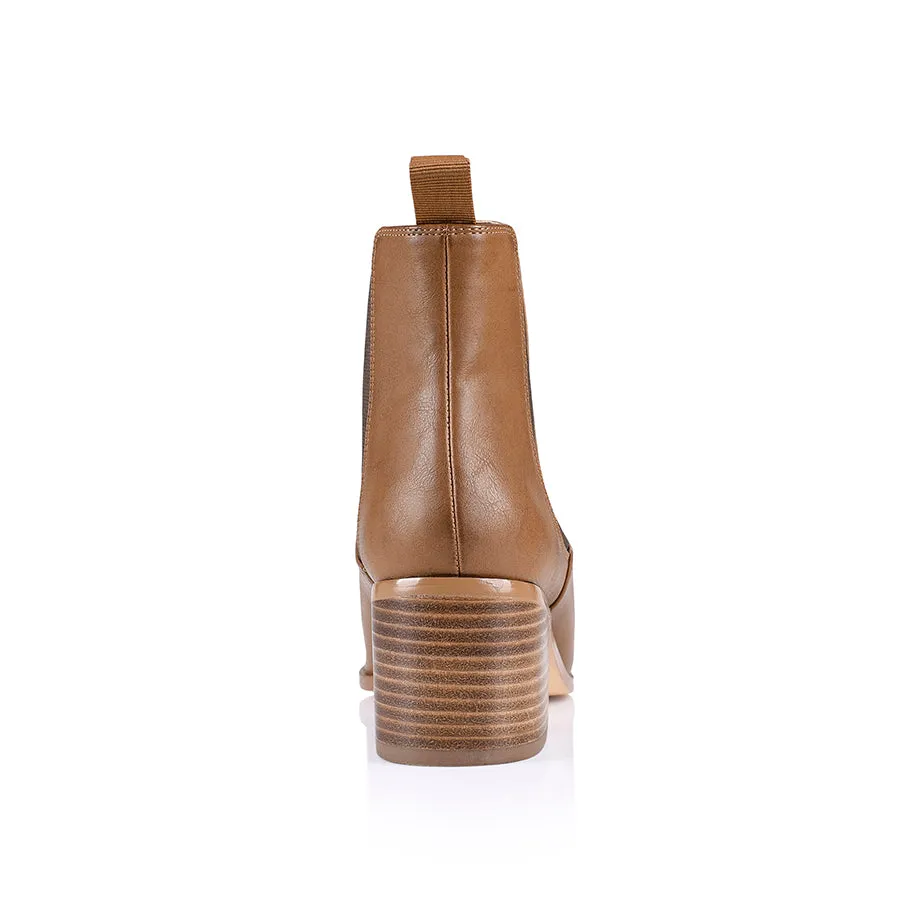 Filo Chelsea Ankle Boots - Tan