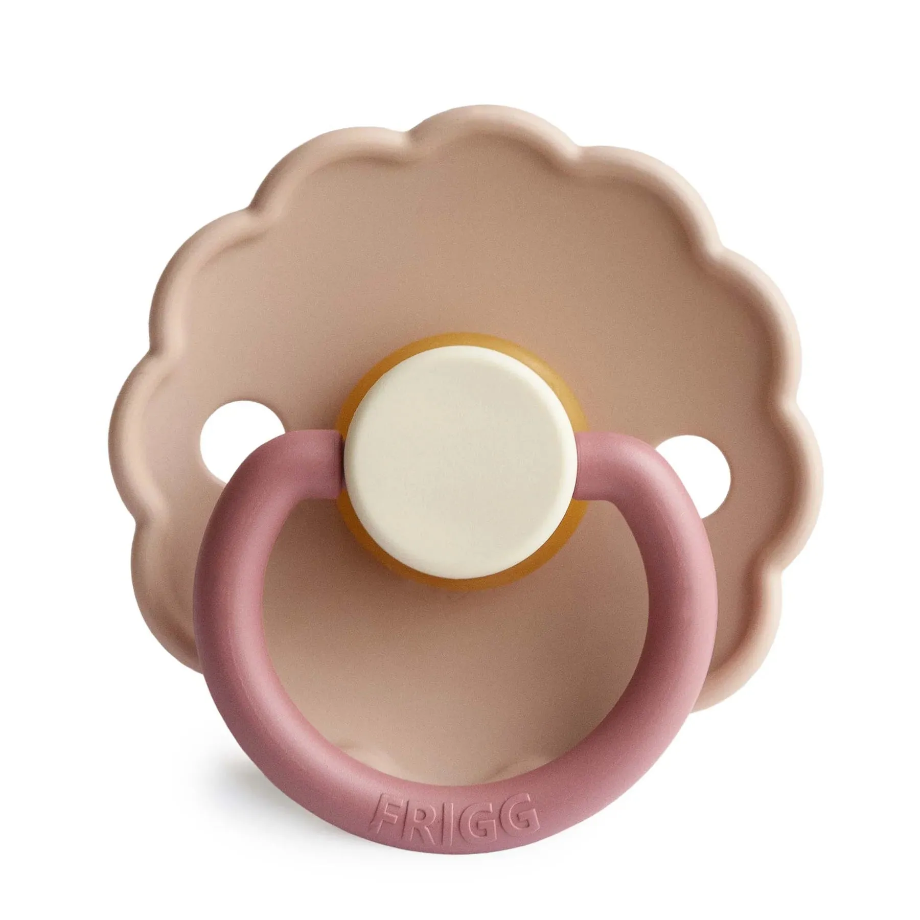 FRIGG Natural Rubber Pacifier 2 PACK - Daisy Peony