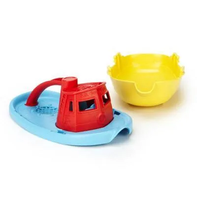 Green Toys Tugboat - Red