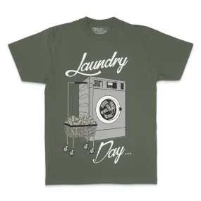 Laundry Day - Olive T-Shirt