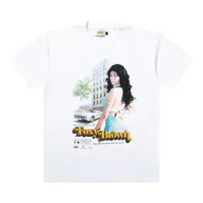 Little Africa Foxy Brown T-Shirt 'White'