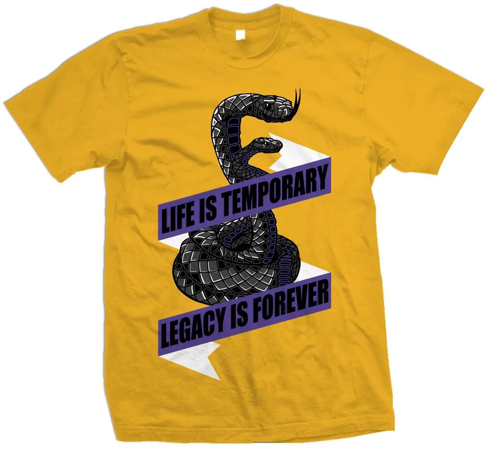 Mambas Legacy Is Forever - Golden Yellow T-Shirt