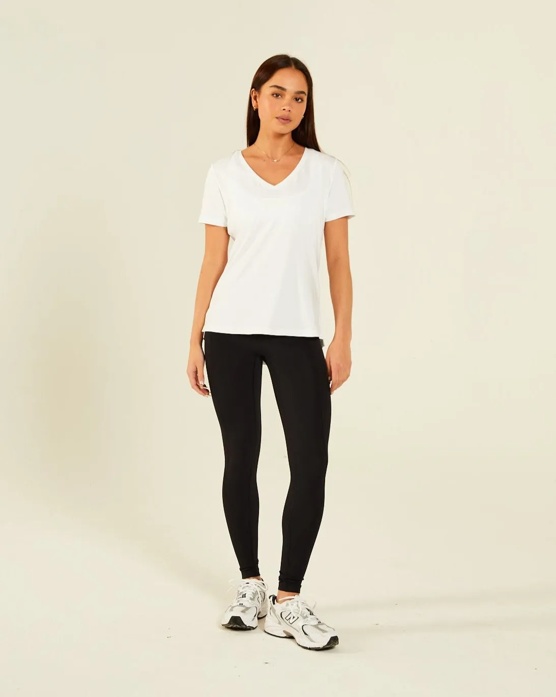 Marcie Tee Dove White