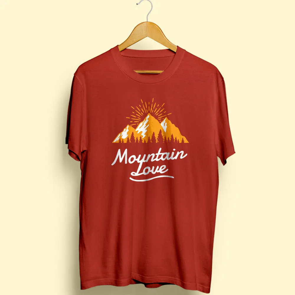 Mountain Love Half Sleeve T-Shirt