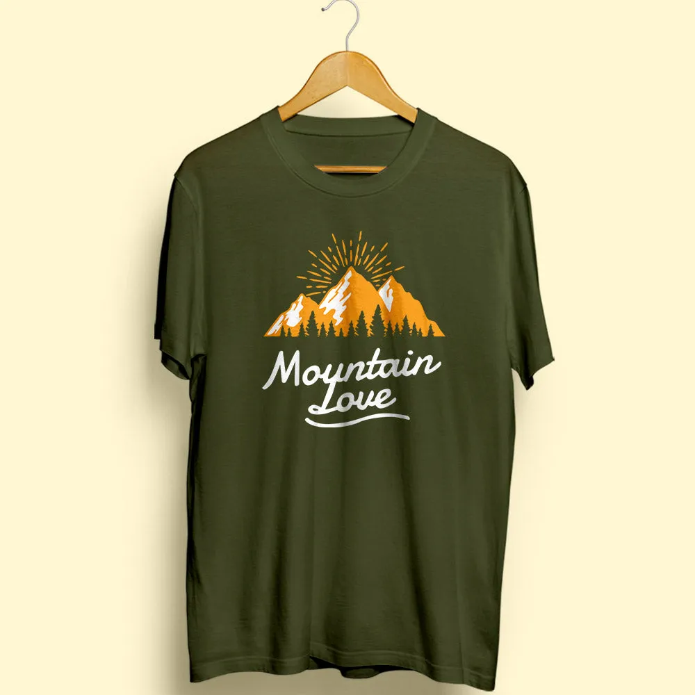 Mountain Love Half Sleeve T-Shirt