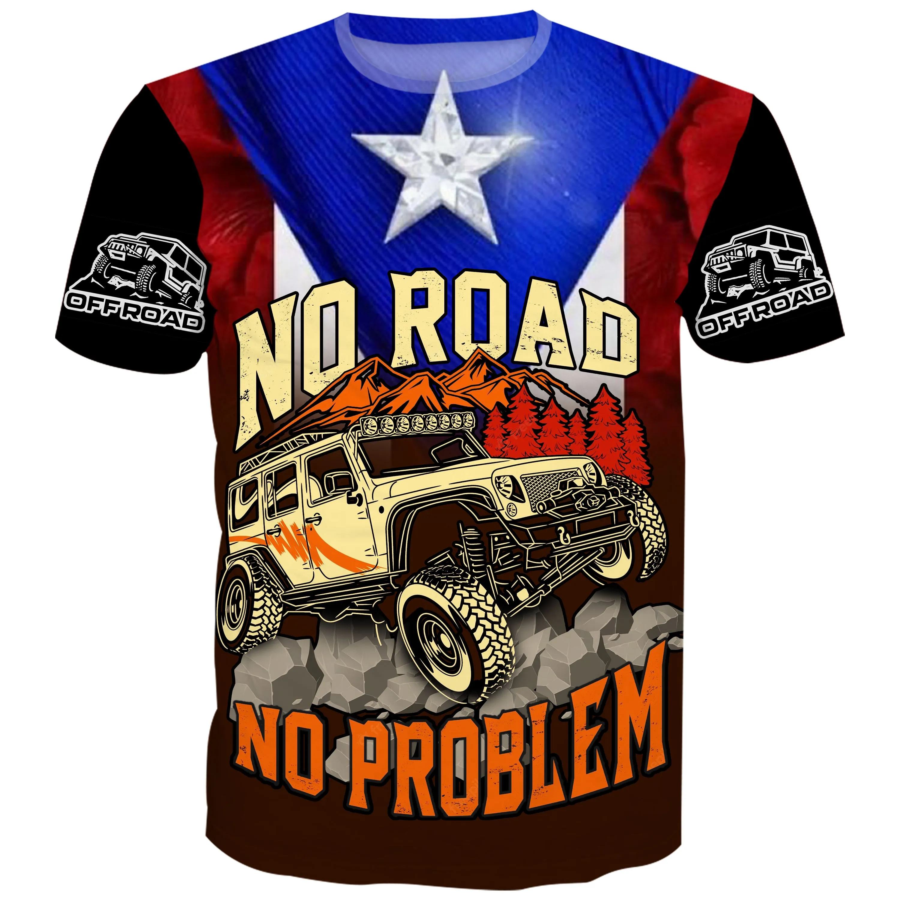 No Roads, No Problem - T-Shirt