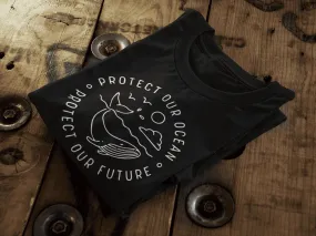 Protect Our Ocean Protect Our Future || Organic Cotton || Unisex T-Shirt