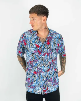 Quimera Palms Shirt - Cielo