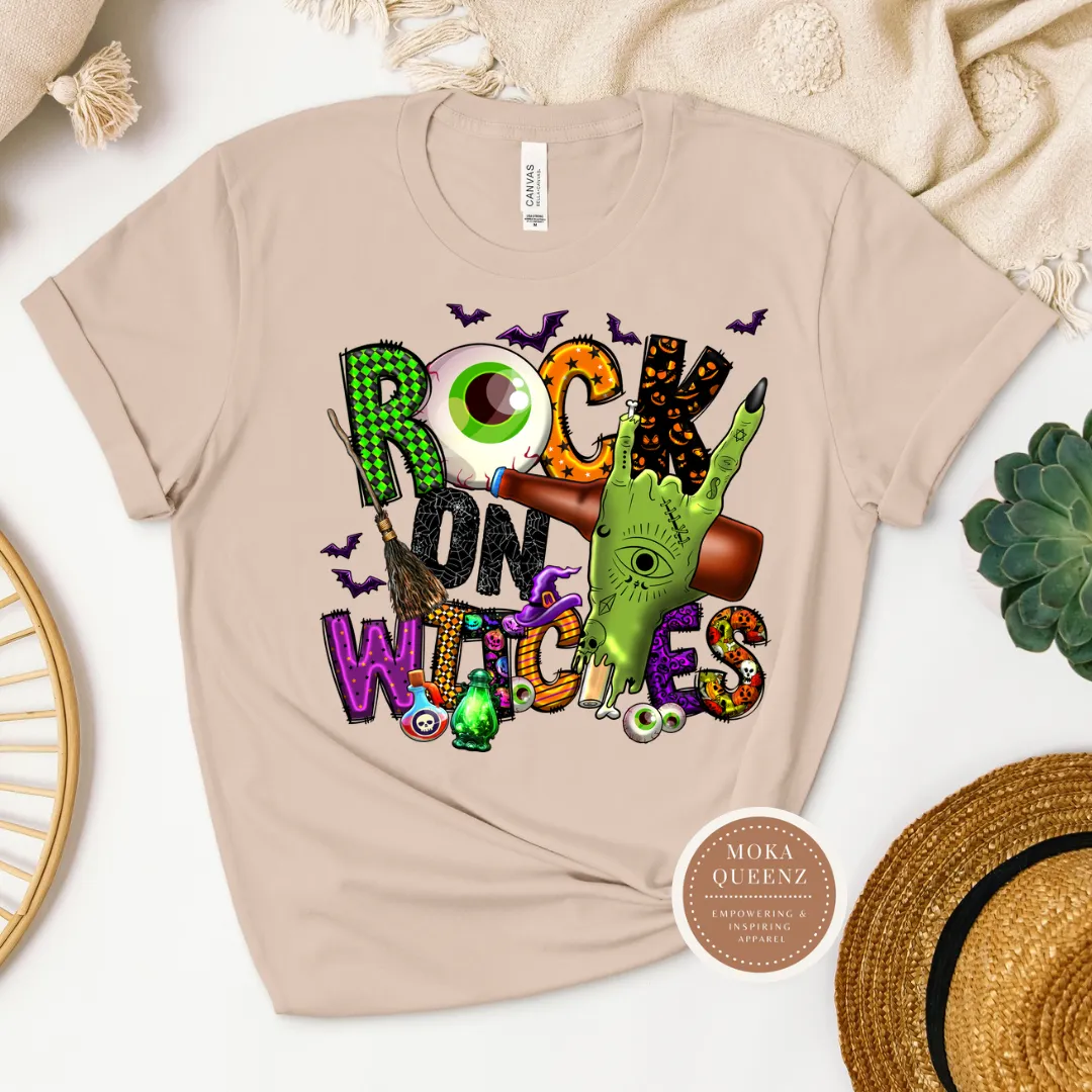 Rock On Witches T Shirt