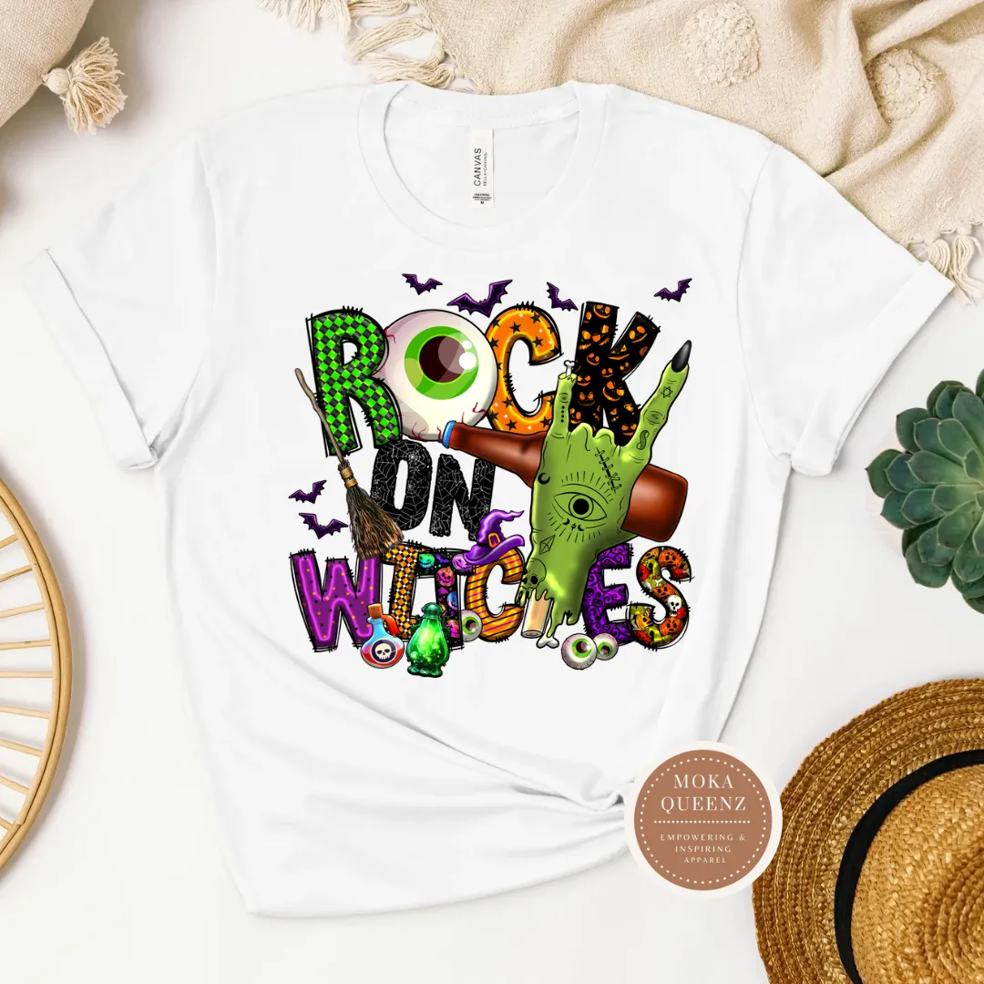 Rock On Witches T Shirt