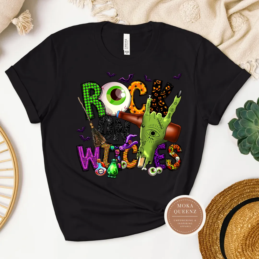 Rock On Witches T Shirt