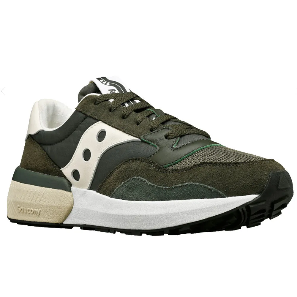 Scarpe Uomo Saucony Sneakers Jazz NXT Green - Cream