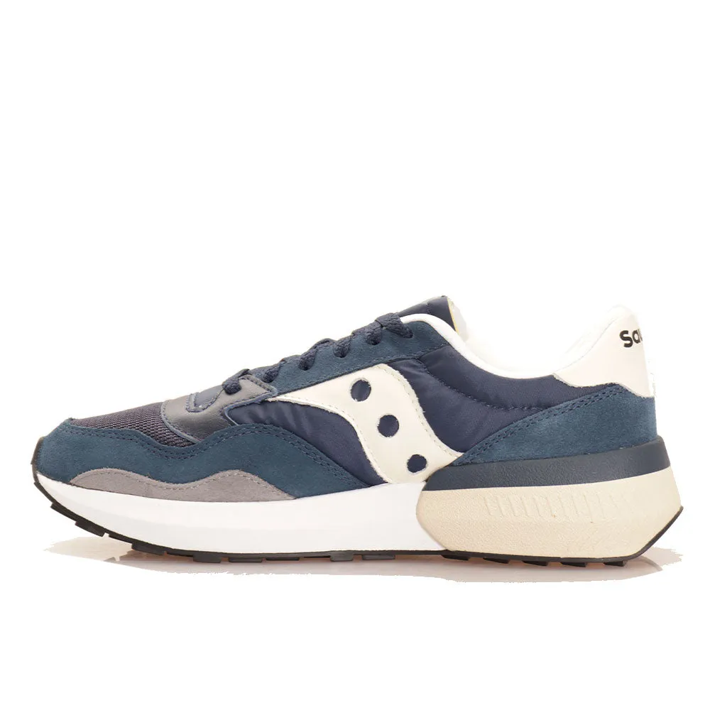 Scarpe Uomo Saucony Sneakers Jazz NXT Navy - Cream