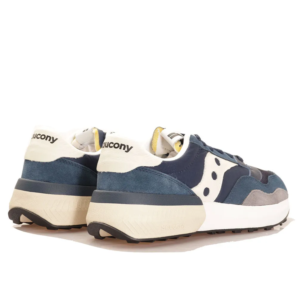 Scarpe Uomo Saucony Sneakers Jazz NXT Navy - Cream