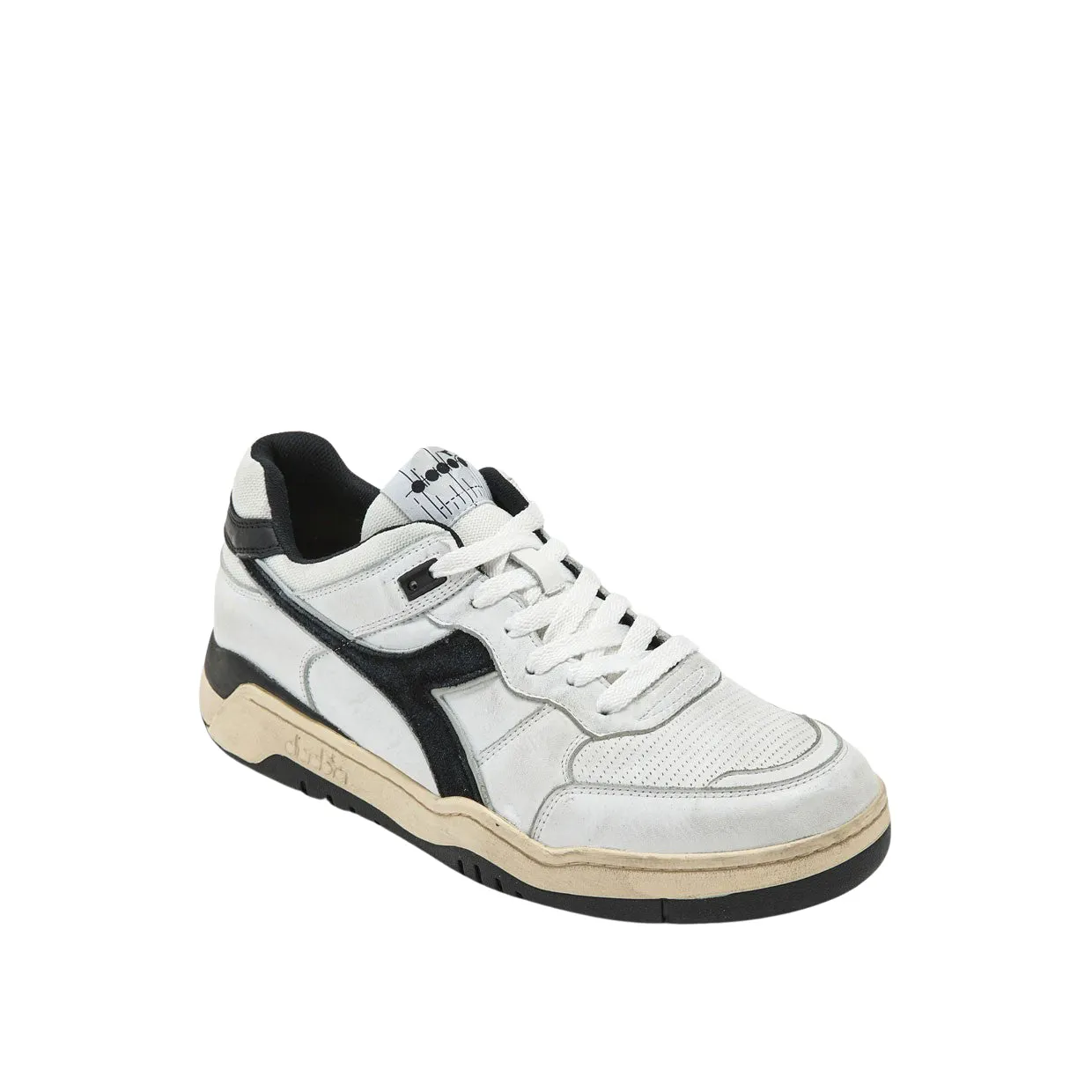 Sneakers Uomo Diadora Heritage B.560 Used Bianco / Nero